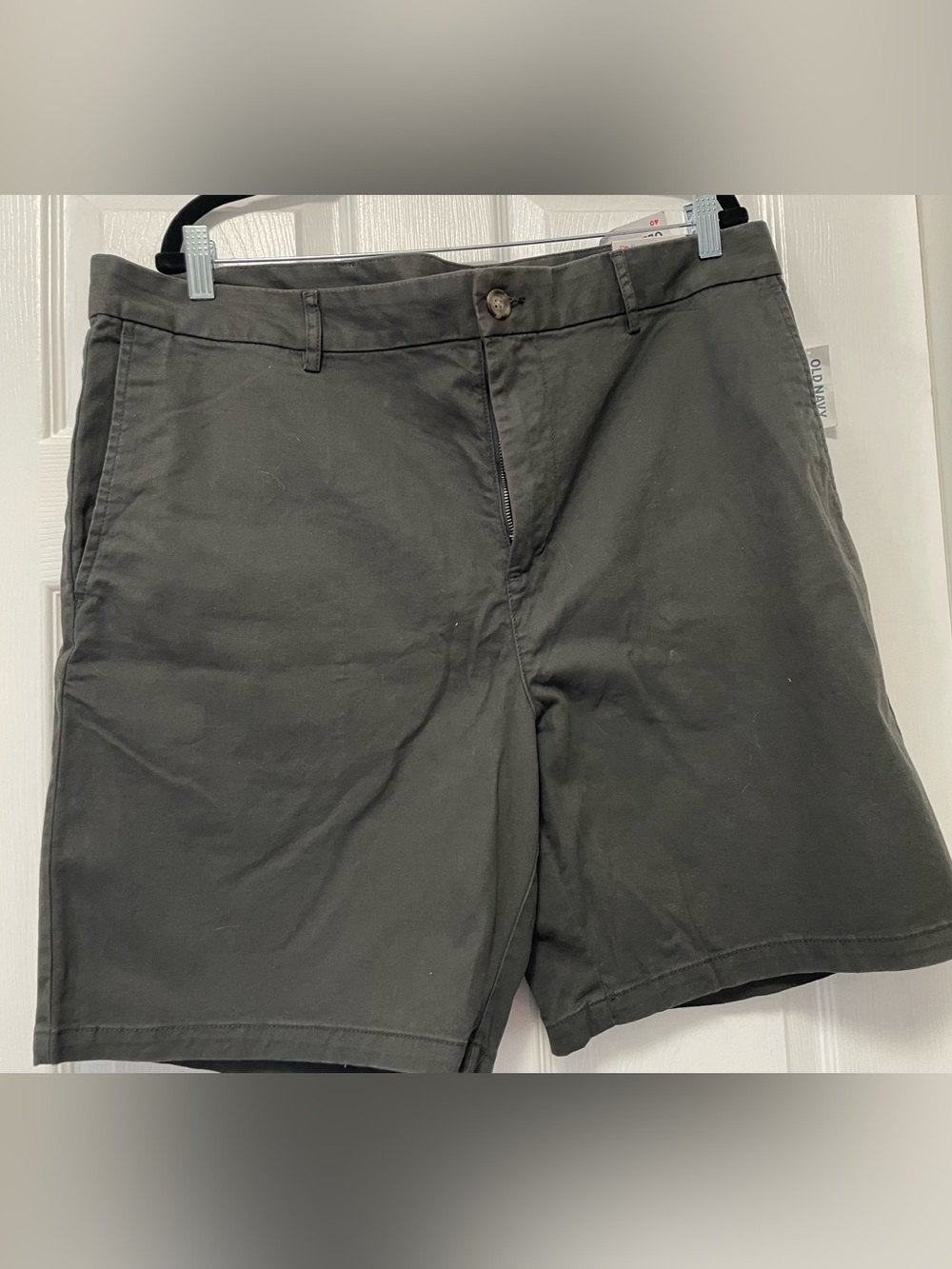 Old Navy Men’s Dark Black Flat Front Shorts